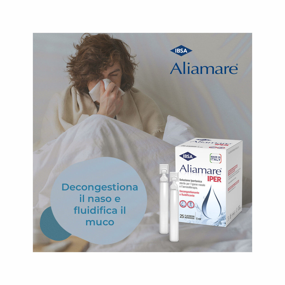 Aliamare Iper soluzione ipertonica 25 flaconcini-8