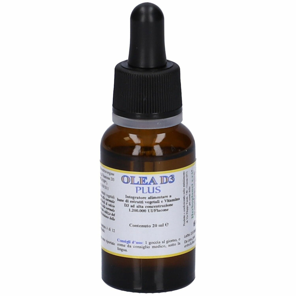 Olea D3 Plus 20ml: Integratore Vitamina D3 Alta Assorbibilità-3