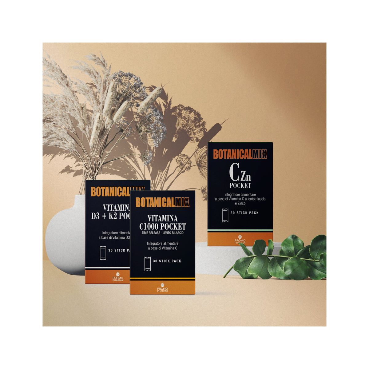 Botanical Mix Cizinco Pocket per il sistema immunitario 30 stick pack-3