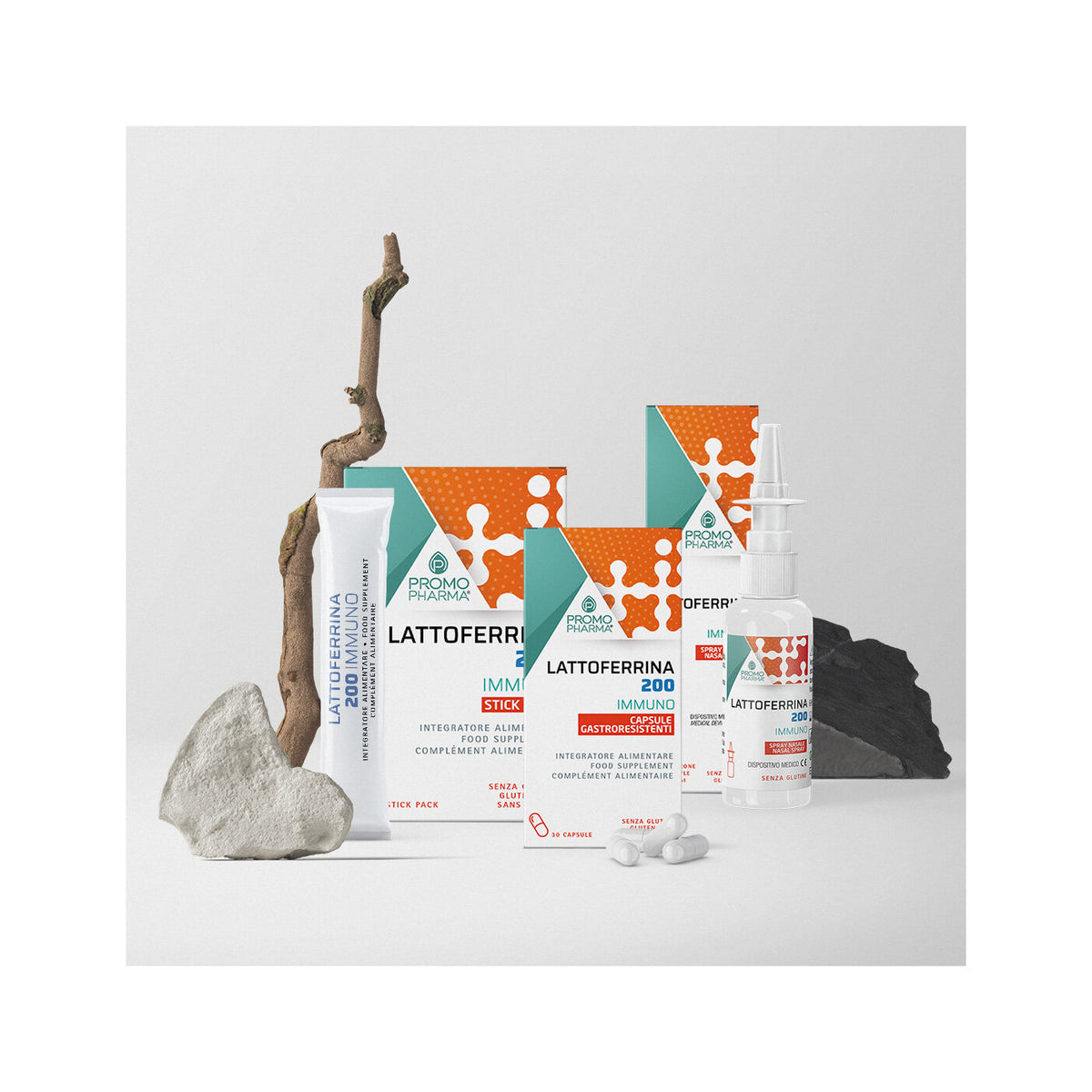 Lattoferrina 200mg Immuno per le difese immunitarie 30 capsule gastroresistenti-4