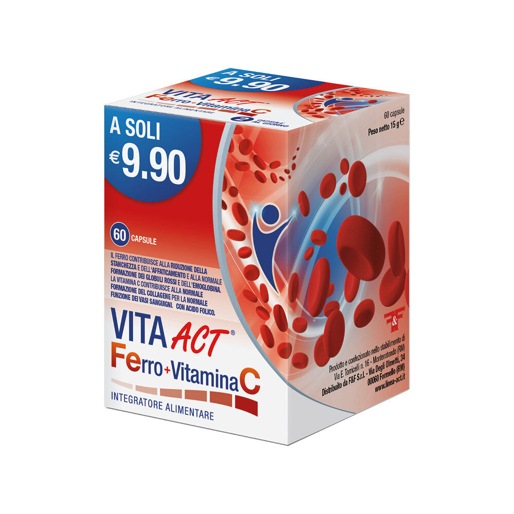 Vita Act Ferro+Vitamina C 60 Compresse-2