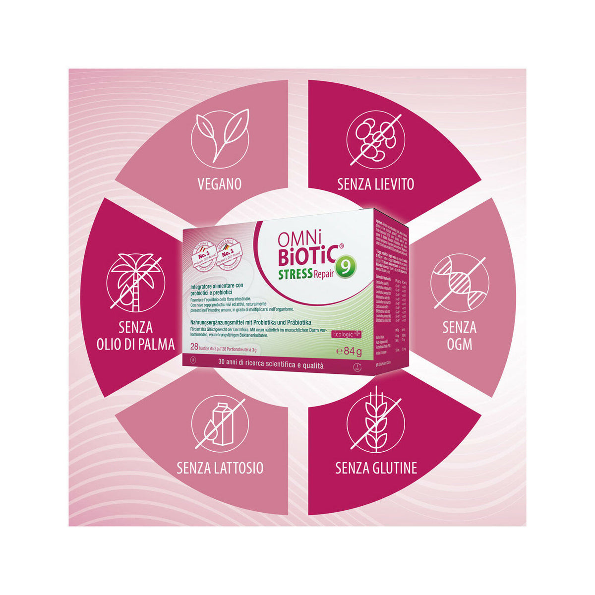 Omni Biotic Stress Repair 28 Bustine Da 3g-3