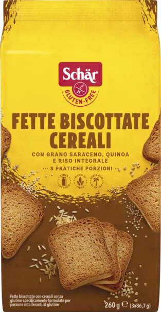 Schar Fette Biscottate Cereali senza glutine 260g-1