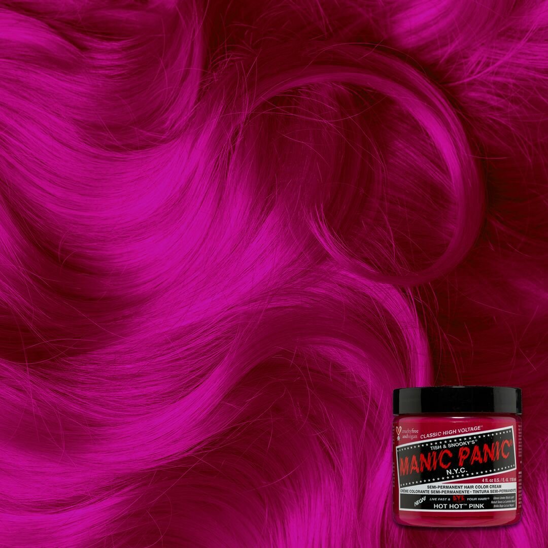 Manic Panic Hot Hot Pink Colorazione Semipermanente Classica Per Capelli 118ml-2