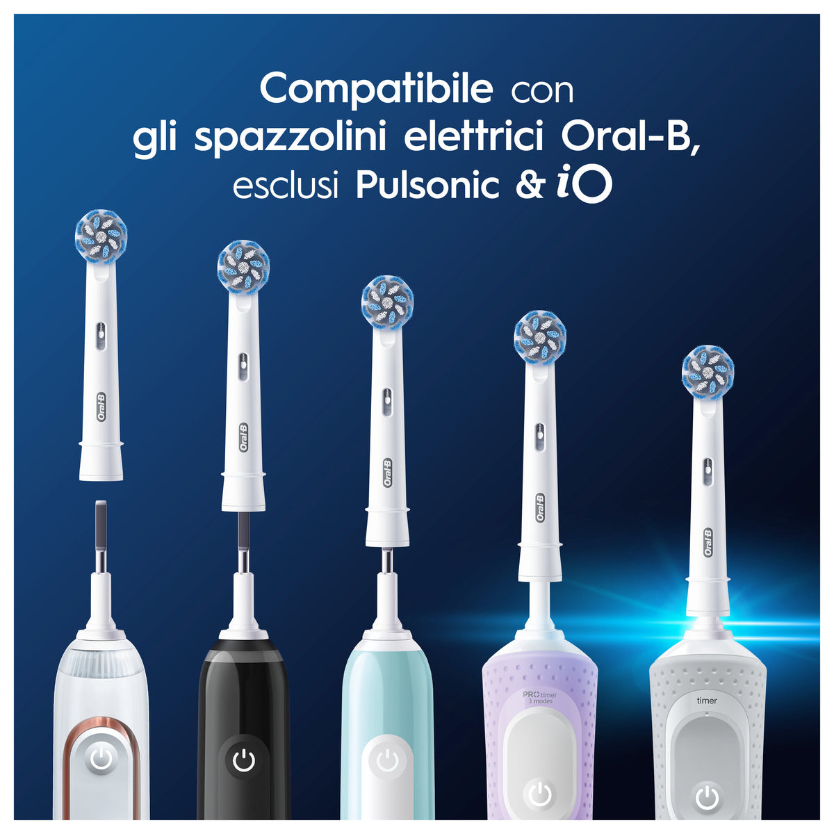 Oral-B Power Refill EB50 Sensitive Clean 5 Testine Di Ricambio-17