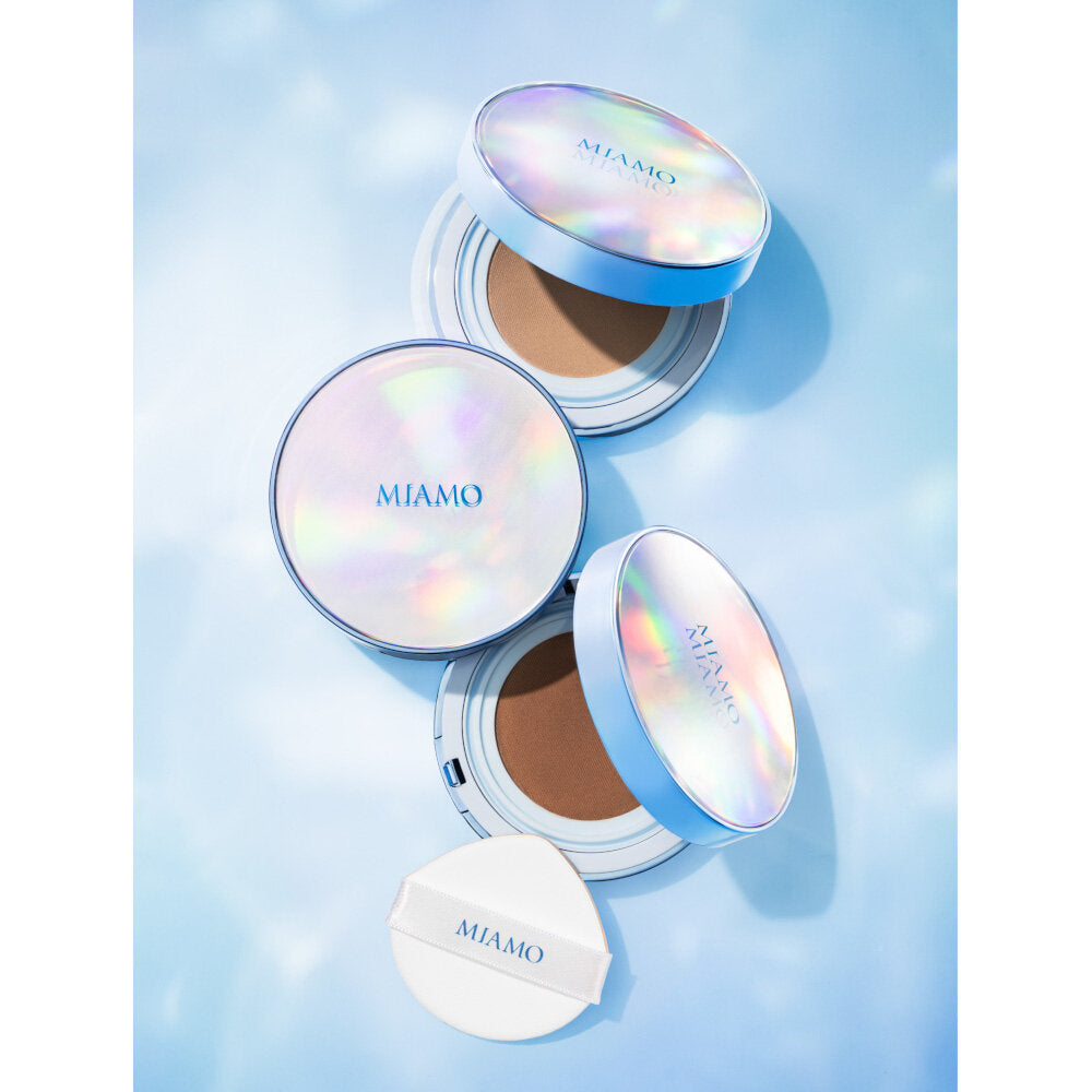 Miamo Second Skin Mesh Fondotinta Cushion Ivory SPF50 Pa+++-5