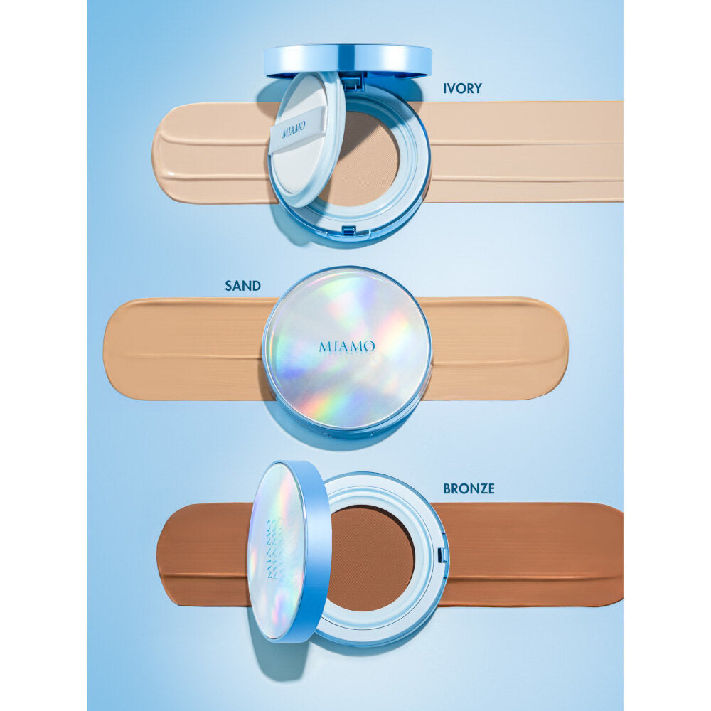 Miamo Second Skin Mesh Fondotinta Cushion Bronze SPF50 Pa+++-2
