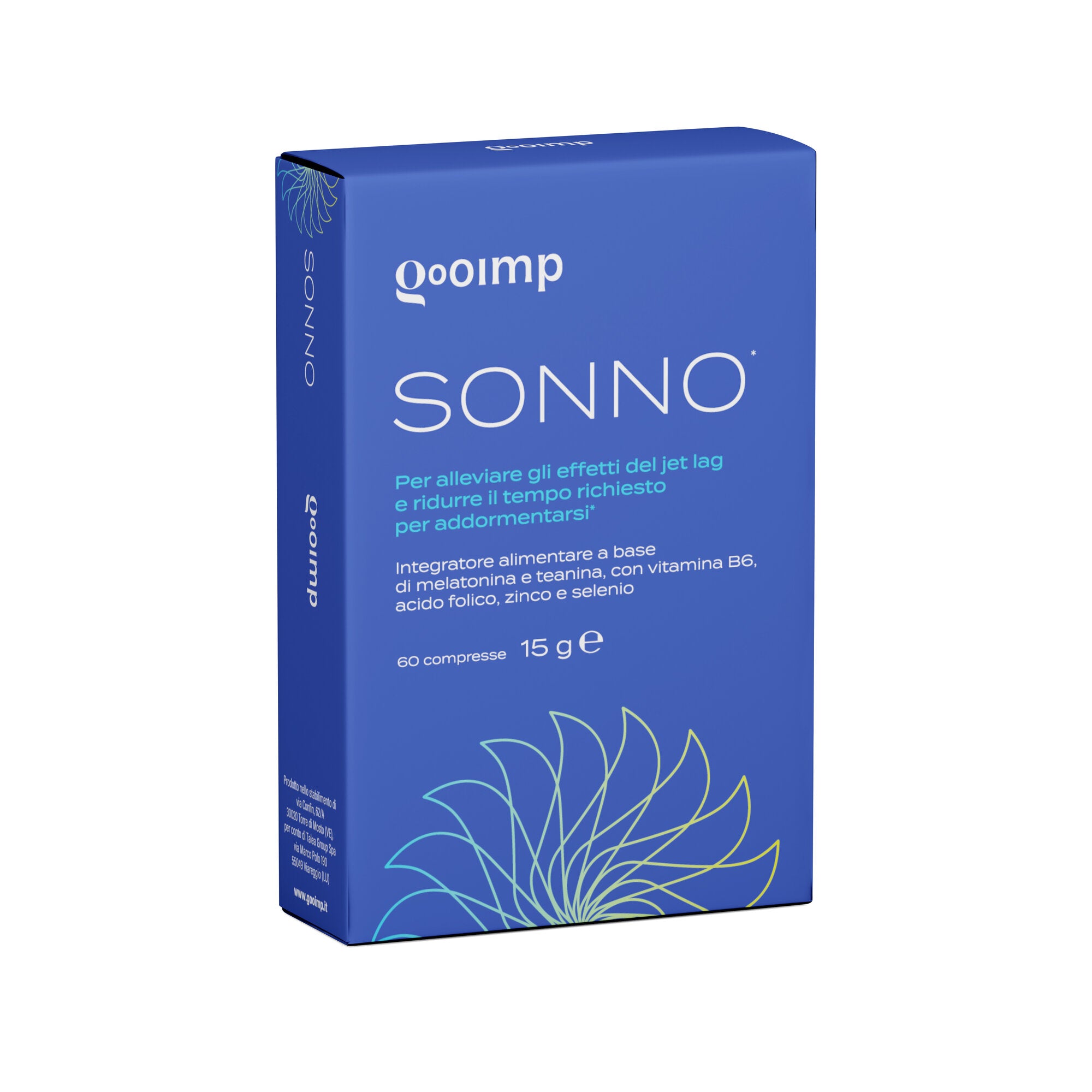 GOOIMP Sonno integratore alimentare 60 compresse-2