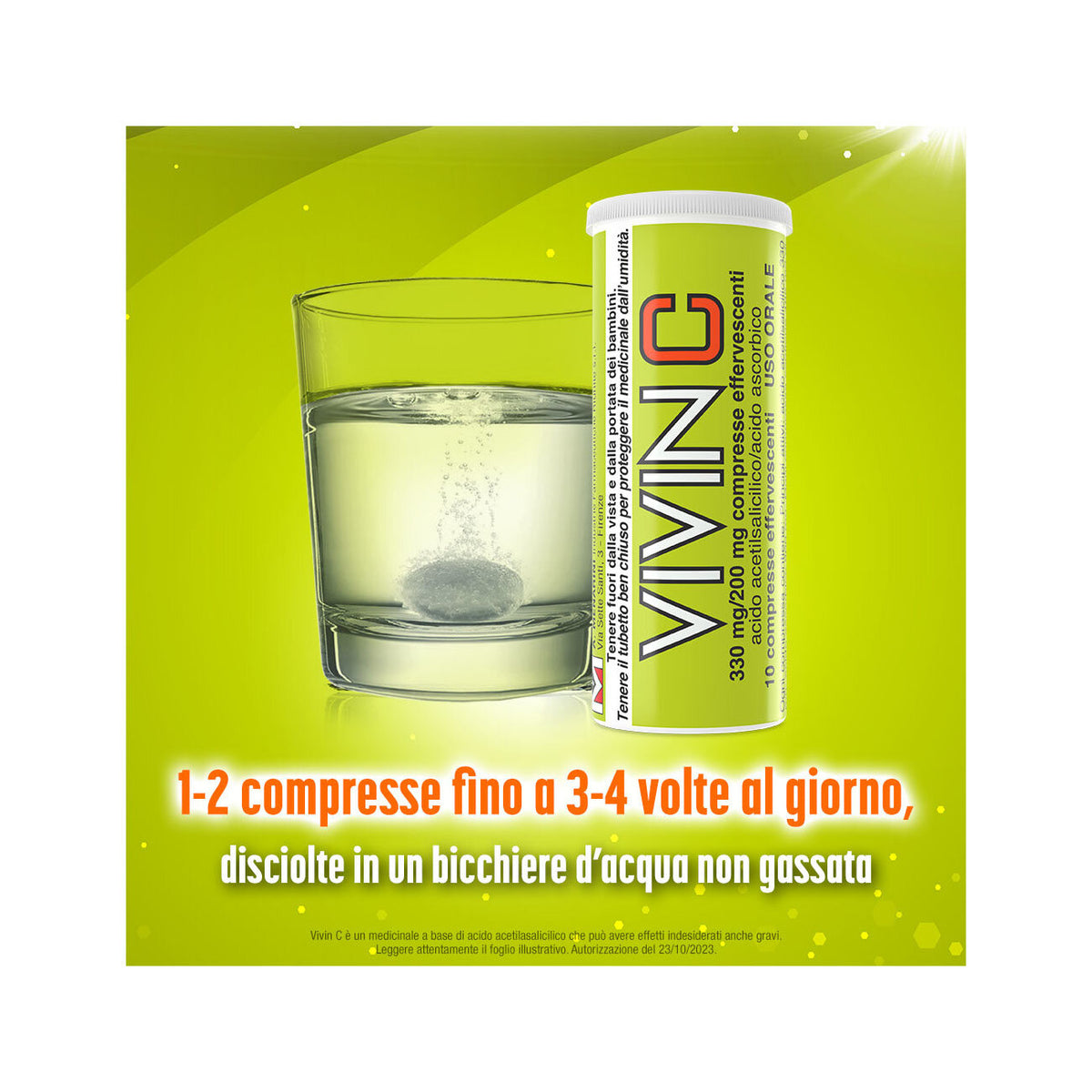 Vivin C 20 compresse effervescenti 330 mg + 200 mg-11