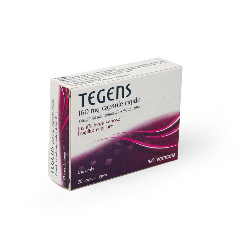 Tegens fragilità capillare 20 capsule 160mg-7