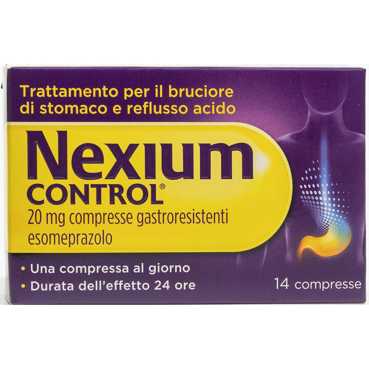 Nexium Control Antiacido Per Bruciore Di Stomaco E Reflusso Esomeprazolo 14 Compresse-2
