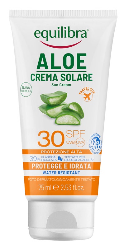 Equilibra Aloe Crema Solare Protettiva/Idratante 75ml SPF30-1