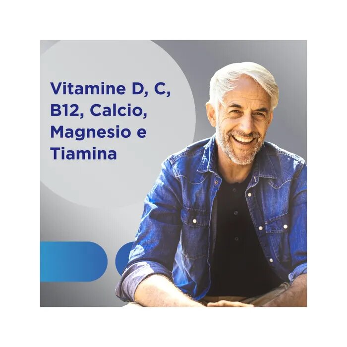 Multicentrum Uomo 50+ Integratore Alimentare Multivitaminico Vitamina D3 C B Zinco Magnesio 60 Cpr-15