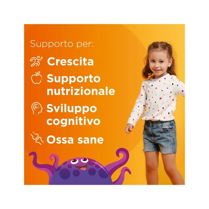 Multicentrum Baby Integratore Multivitaminico Multiminerale Vitamine/Ferro/Calcio Bimbi 3Anni+ 14Bst-12