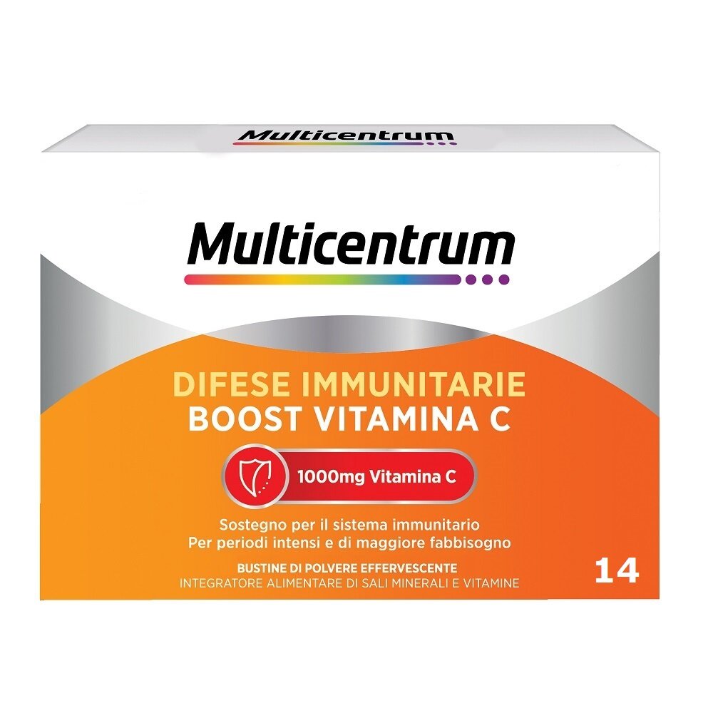 Multicentrum Difese Immunitarie Boost Vitamina C Integratore Alimentare Sali Minerali Vitamine 14 Bs-7