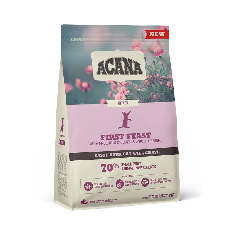 Acana Gatto Kitten First Feast Crocchette Pollo e Aringa Sacco 1,8Kg-1