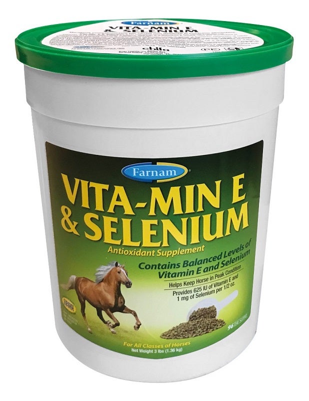 Vita-Min E Selenium Mangime Complementare Per Equini 1,36Kg-1