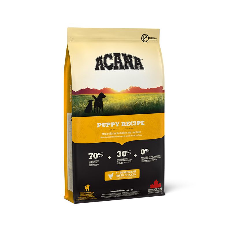 Acana Cane Puppy Crocchette Pollame e Passera del Pacifico Sacco 11,4kg-1