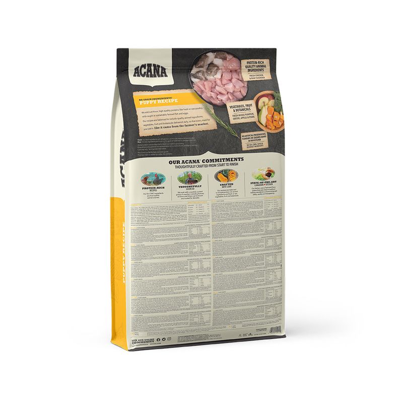 Acana Cane Puppy Crocchette Pollame e Passera del Pacifico Sacco 11,4kg-2