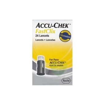 24 lancette Accu Chek Fastclix-2