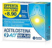 ACETILCISTEINA ACT 600PLUS 12B-1
