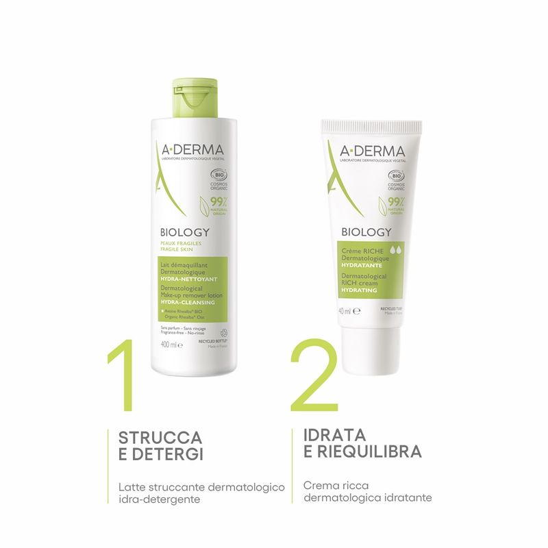 A-Derma BIOLOGY Crema ricca dermatologica Idratante 40ml-3