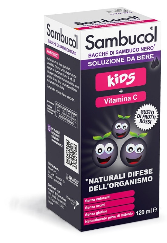 Sambucol Soluzione da Bere Kids 120 ml-1