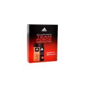 Adidas Cofanetto Team Force Docciaschiuma 250ml + Deo Spray 150ml-1