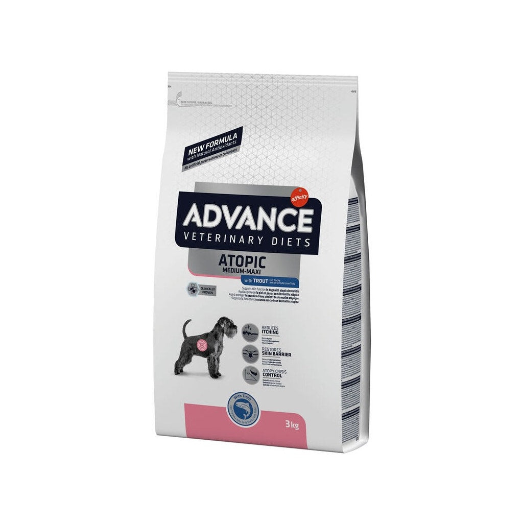 Advance Veterinary Diets Atopic Medium-Maxi Crocchette Per Cani Taglia Media/Maxi Sacco 3kg-1