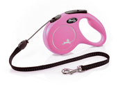 Flexi New Classic In Corda Guinzaglio Per Cani Colore Rosa Taglia M 5m-1