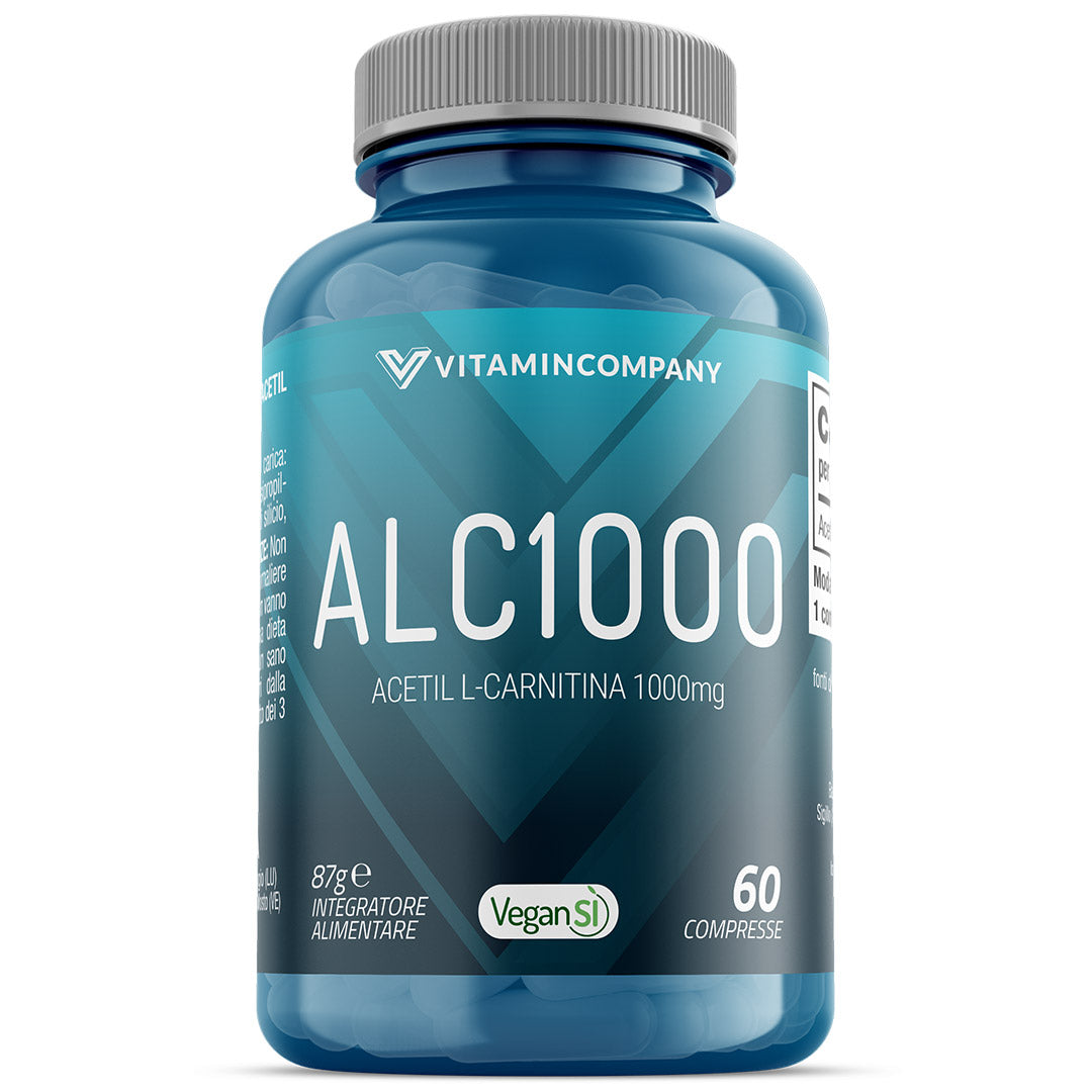 Vitamincompany New Acetil L-Carnitina 1000 60 Compresse-2