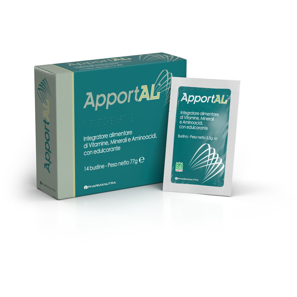 Apportal integratore di vitamine e minerali 14 bustine-2