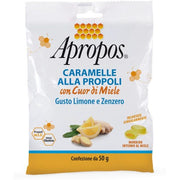Apropos Caramelle Dure Limone E Zenzero Cuor Di Miele 50g-1