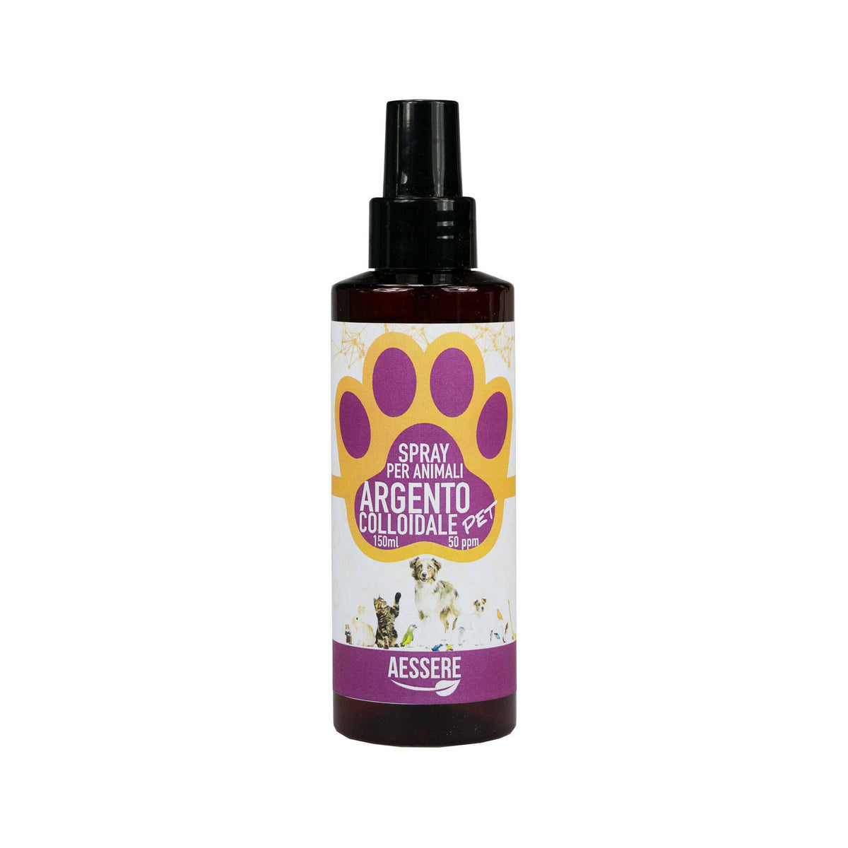 Argento Colloidale Pet 50 PPM Spray 150ml-2