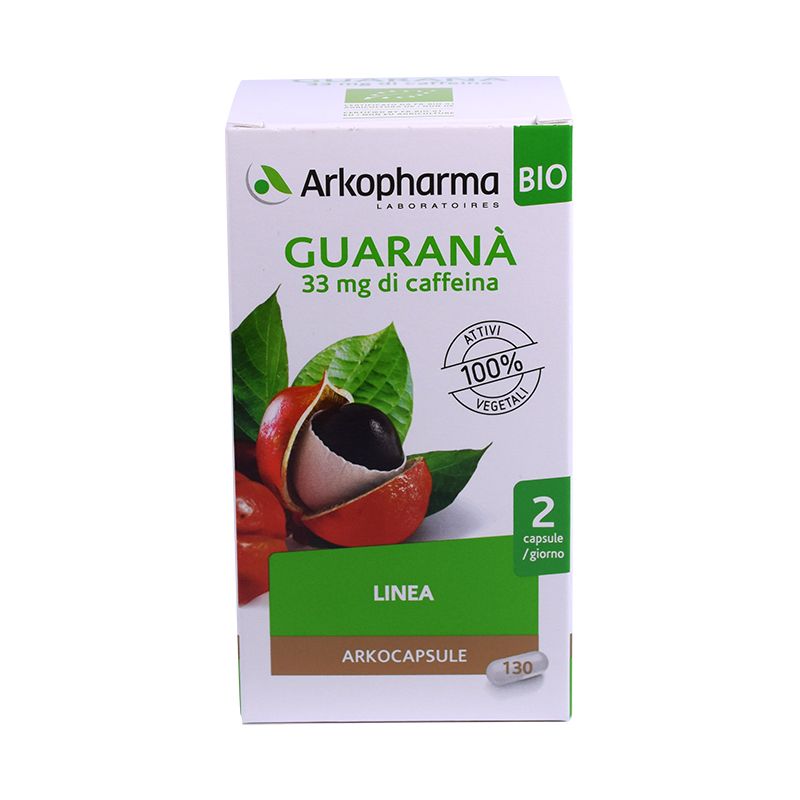 Arkopharma Arkocapsule Guaranà Bio per l'equilibrio del peso corporeo 130 Arkocapsule-1
