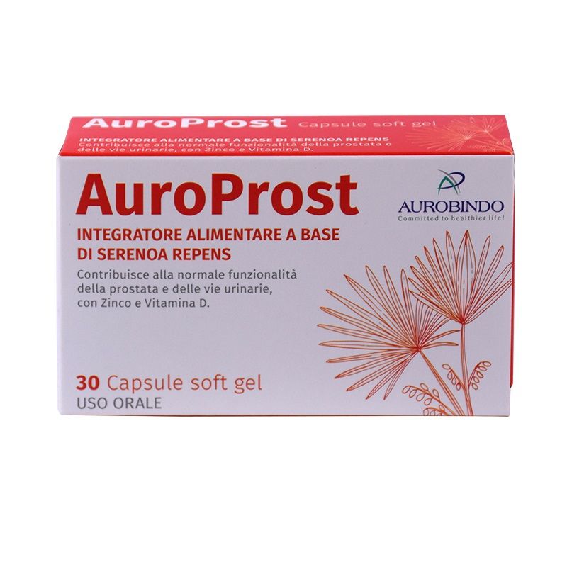 AuroProst per la funzionalità della prostata e delle vie urinarie 30 capsule-1