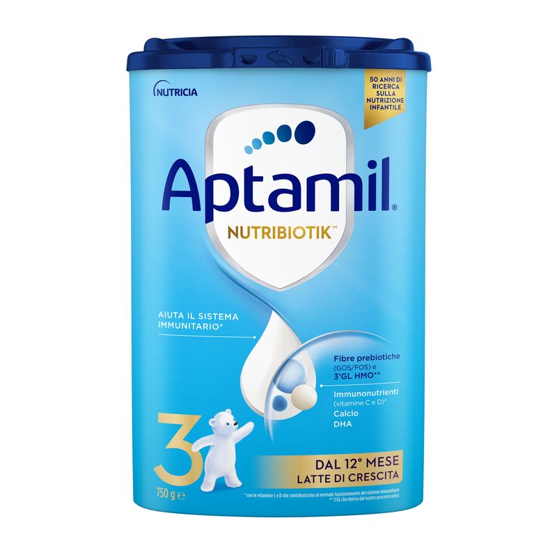 Aptamil 3 Latte Di Crescita Dal 12° Mese In Polvere Da 750g-1