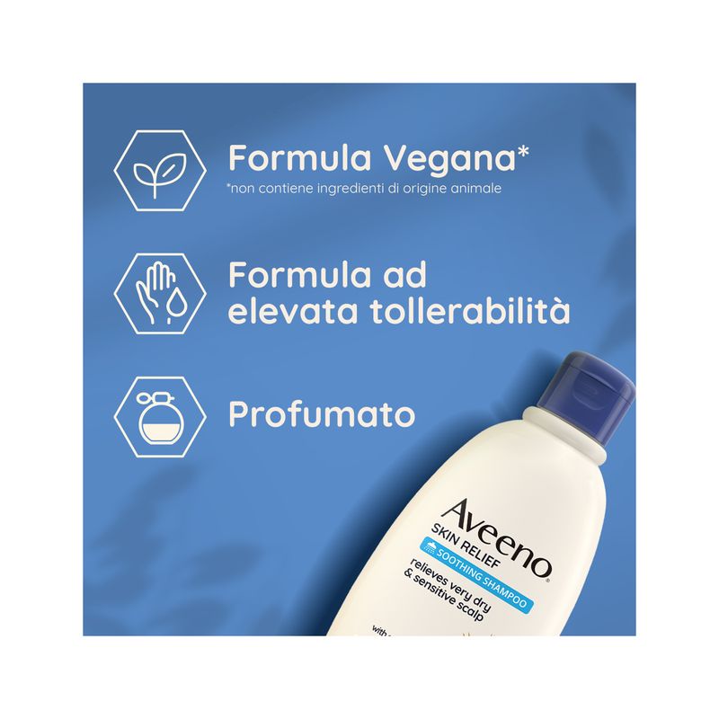 Aveeno Skin Relief shampoo lenitivo profumato 300ml-6