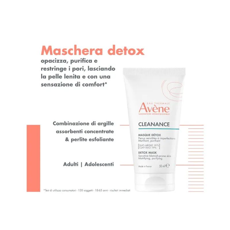Avene Cleanance Maschera Detox 50ml-3