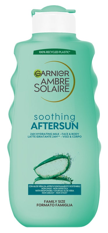 Garnier Ambre Solaire Latte Doposole Idratante Aloe Vera/Cactus 400ml-1