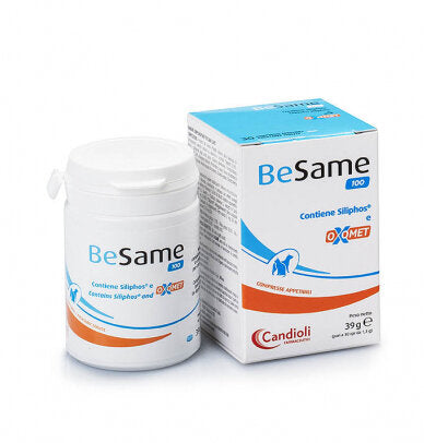Candioli Besame 100 complemento alimentare per la funzionalità epatica per cani e gatti 30 compresse-2