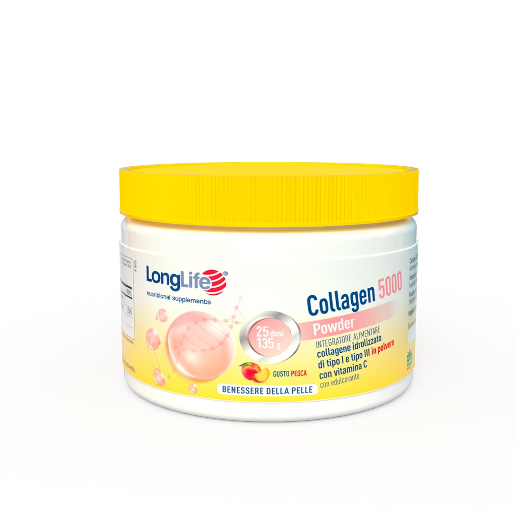 Longlife Collagen 5000 Powder Pesca 130 g-1