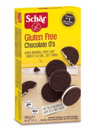 Schar Chocolate O's Biscotti Senza Glutine 165g-1