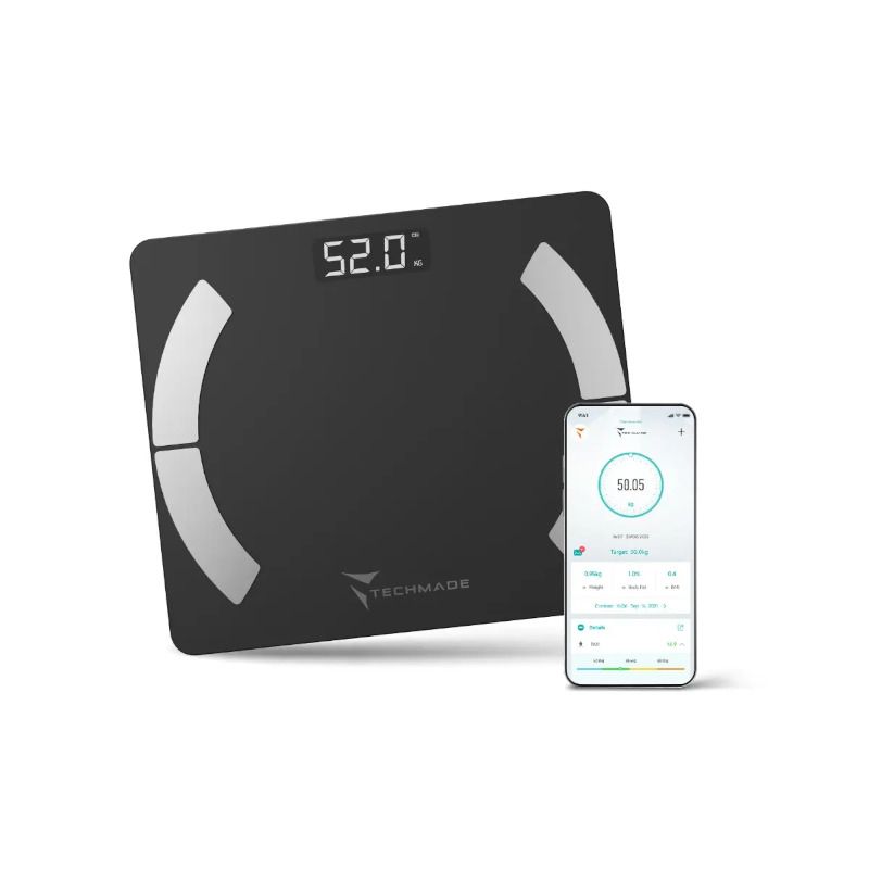 Techmade Bilancia Smart Digitale Black-1