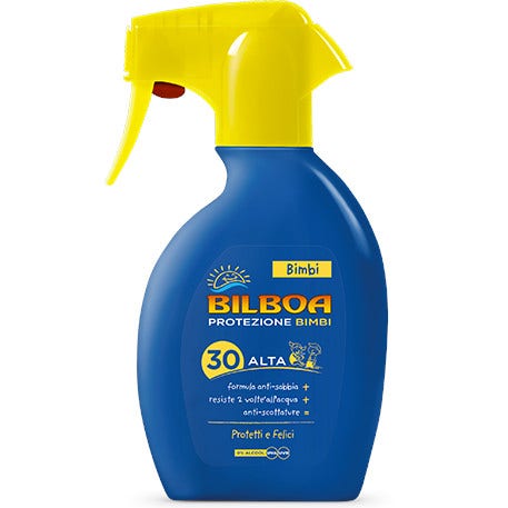 Bilboa Protezione Solare Bimbi Spray Trigger SPF30 250ml-1