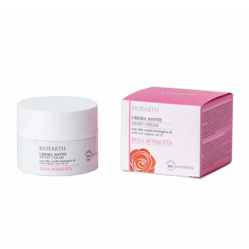 Bioearth Crema Notte Rosa Mosqueta 50ml-1