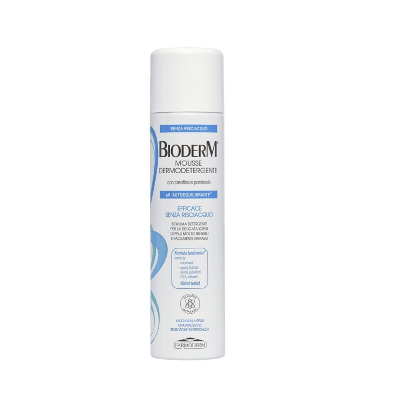 Bioderm Mousse Dermodetergente senza risciacquo 400ml-1
