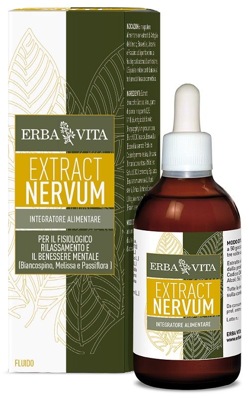 Erba Vita Bioextrat Nervum integratore alimentare 50ml-1
