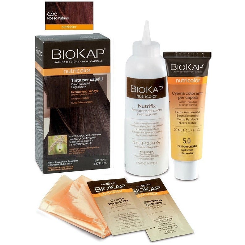 Biokap Nutricolor Tinta Capelli 6.66 Rosso Rubino-1