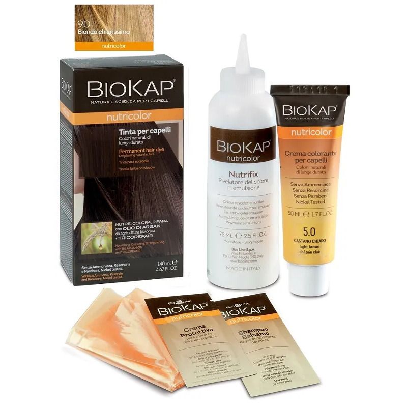 Biokap Nutricolor Tinta Capelli 9,0 Biondo Chiarissimo-1